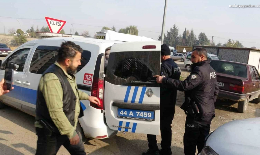 Malatya'da film sahnelerini aratmayan kovalamaca