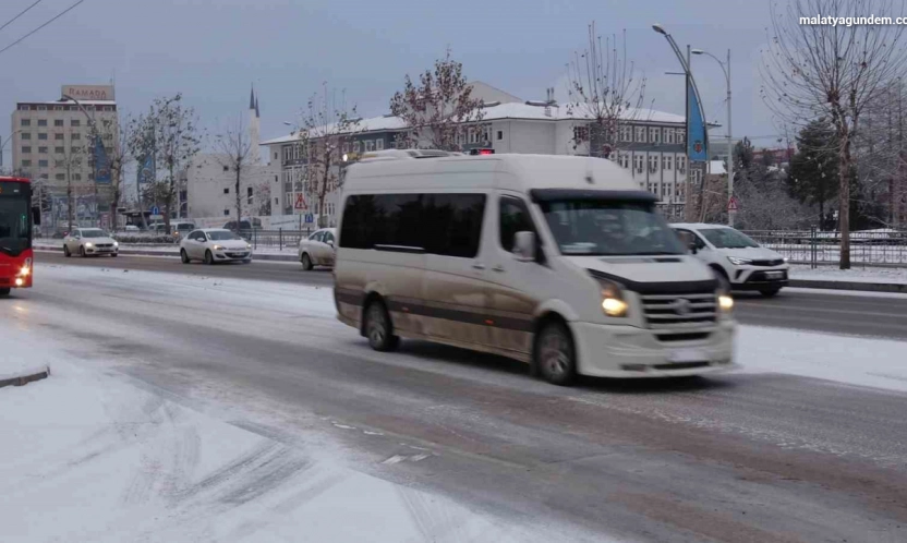 Malatya'da motosiklet ve motorlu araçlar için trafik uyarısı