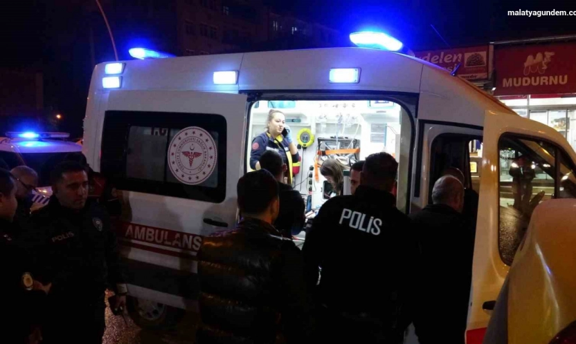 Malatya'da silahlı saldırı: 1 yaralı