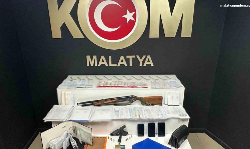 Malatya'da tefeci operasyonu: 3 tutuklama
