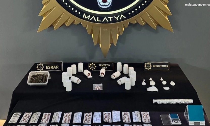 Malatya'da uyuşturucu operasyonu: 14 gözaltı