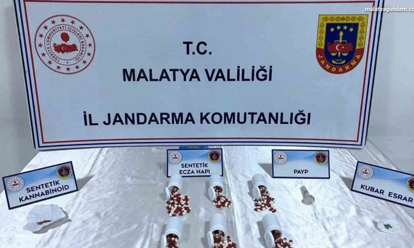 Malatya'da uyuşturucu operasyonu: 2 gözaltı