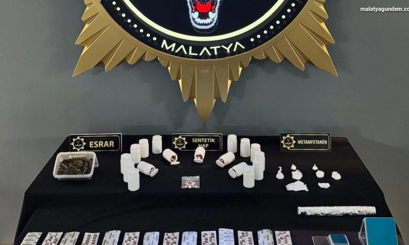 Malatya'da zehir tacirlerine büyük darbe: 13 tutuklama