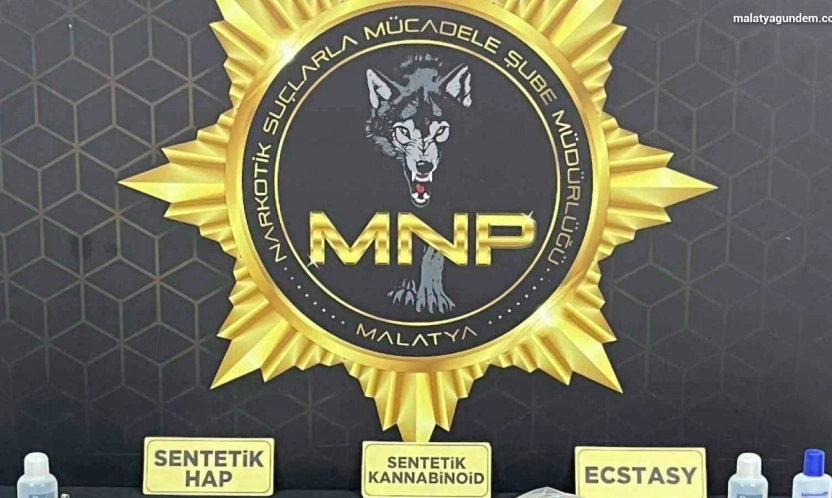 Malatya'da zehir tacirlerine darbe: 9 tutuklama