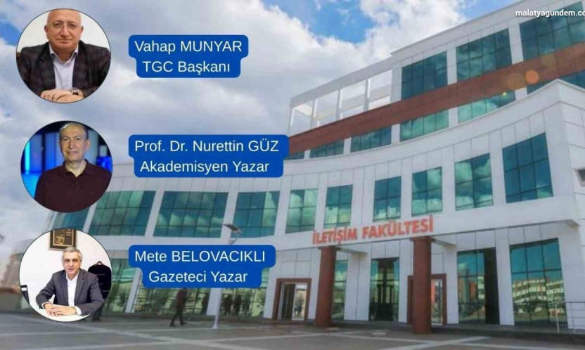 Malatya İnönü Üniversitesi'nde 10 Ocak Çalışan Gazeteciler Günü paneli