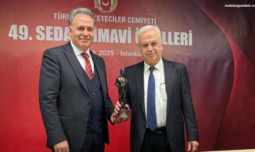Prof. Dr. Sezai Yılmaz'a TGC Sedat Simavi ödülü