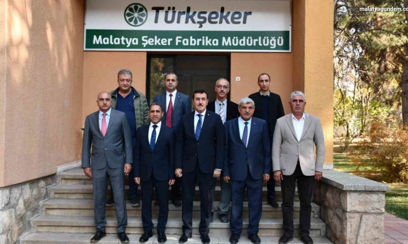 Tüfenkci: 'Malatya Şeker Fabrikası kent ekonomisine önemli katkı sağlıyor'