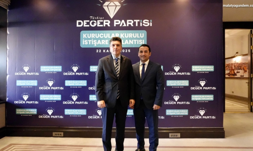 Türkiye Değer Partisi Kurucular Kurulu Üyesi Serkan Doğan'dan Malatya'da Önemli Ziyaretler