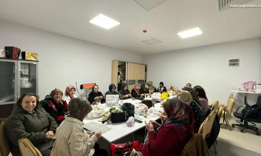 Yeşilyurt Belediyesi 'El Sanatları Kursları' kış günlerinin vazgeçilmezi oldu