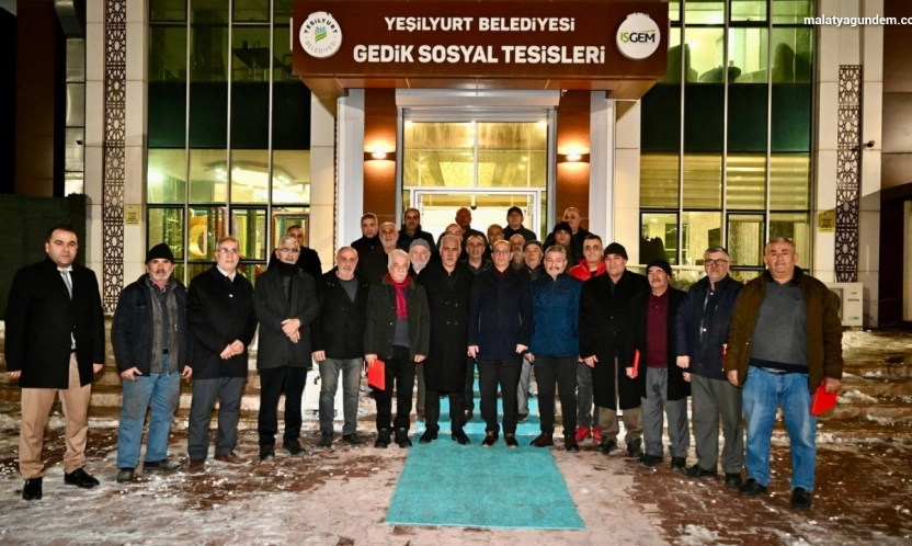 Yeşilyurt'ta yarım asırlık emekler plaketle taçlandırıldı